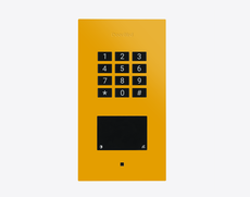 Doorbird A1121-F, FLUSH-MOUNT IP ACCESS CONTROL DEVICE, RAL 1004, stainless steel, powder-coated, semi-gloss, Part# 423893702
