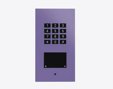Doorbird A1121-F,  FLUSH-MOUNT IP ACCESS CONTROL DEVICE, RAL 4005, stainless steel, powder-coated, semi-gloss, Part# 423893818