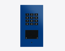 Doorbird A1121-F, FLUSH-MOUNT IP ACCESS CONTROL DEVICE, RAL 5002, stainless steel, powder-coated, semi-gloss, Part# 423893849
