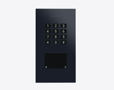 Doorbird A1121-F, FLUSH-MOUNT IP ACCESS CONTROL DEVICE, RAL 5004, stainless steel, powder-coated, semi-gloss, Part# 423893856