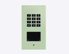 Doorbird A1121-F, FLUSH-MOUNT IP ACCESS CONTROL DEVICE, RAL 6019, stainless steel, powder-coated, semi-gloss, Part# 423893931