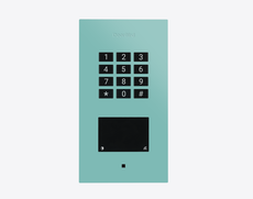 Doorbird A1121-F, FLUSH-MOUNT IP ACCESS CONTROL DEVICE, RAL 6027, stainless steel, powder-coated, semi-gloss, Part# 423893948