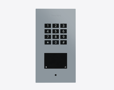 Doorbird A1121-F, FLUSH-MOUNT IP ACCESS CONTROL DEVICE. RAL 7001, stainless steel, powder-coated, semi-gloss, Part# 423893955