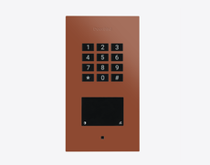 Doorbird A1121-F, FLUSH-MOUNT IP ACCESS CONTROL DEVICE, RAL 8004, stainless steel, powder-coated, semi-gloss, Part# 423894037