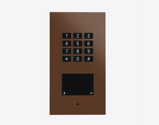 Doorbird A1121-F, FLUSH-MOUNT IP ACCESS CONTROL DEVICE, RAL 8011, stainless steel, powder-coated, semi-gloss, Part# 423894044