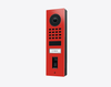 Doorbird D1101FV-S, FINGERPRINT 50 SURFACE-MOUNT IP VIDEO DOOR STATION, RAL 3028, stainless steel, powder-coated, semi-gloss, Part# 423894723