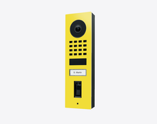 Doorbird D1101FV-S, FINGERPRINT 50 SURFACE-MOUNT IP VIDEO DOOR STATION, RAL 1016, stainless steel, powder-coated, semi-gloss, Part# 423894761