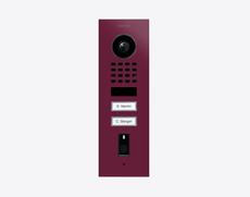 D1102FV-F, FINGERPRINT 50 FLUSH-MOUNT IP VIDEO DOOR STATION, RAL 4004, stainless steel, powder-coated, semi-gloss, Part# 423895355