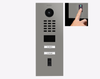 Doorbird D2102FV-FP50, FINGERPRINT 50 IP VIDEO DOOR STATION, RAL 9007, stainless steel, powder-coated, semi-gloss, Part# 423897120