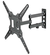 Manhattan Full Motion TV Wall Mount up to 55 with Articulating Arm, Part# 462624