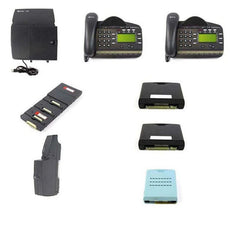 Mitel 3000 Promo System Package, 2x8 With Two 8-Button Full Duplex Phones & 4-Port Voice Messaging Module, Part# 52002272 ~ NEW