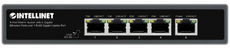 Intellinet IPS-5G01-140W, 5-Port PoE++ Switch with 4 Gigabit Ethernet Ports and 1 RJ45 Gigabit Uplink Port, Part# 562010