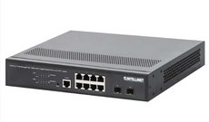 Intellinet 10-Port L2+ Fully Managed PoE+ Switch w/ 8 Gigabit Ethernet Ports & 2 SFP+ Uplinks, 120 W, Part# 562171