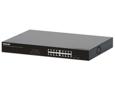 Intellinet 18-Port PoE++ Switch with 16 Gigabit Ethernet Ports and 2 SFP Uplinks, IPS-16G02-440W, Part# 562232