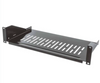 Intellinet 19 inches 2U Cantilever Shelf, 2-Point Front Mount, 250 mm Depth, Black, Part# 712507