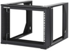 Intellinet 19" IOFR-2PWM-6U, Wall Mount Open Frame Network Rack, 6U, Front-hinged Swing Frame, Part# 716178