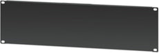 Intellinet 19" Blank Panel, 3U, Rackmount Spacer Panel, Black RAL 9005, ICBP-193U-BK, Part# 716475