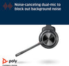 Poly Voyager 4310 UC Wireless Headset (Plantronics) - Single-Ear Headset w/Mic - Connect to PC/Mac via USB-A Bluetooth Adapter, Cell Phone via Bluetooth - Works with Teams Certified, Zoom & More 218470-02