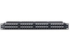 Intellinet Cat6a 10G Shielded 48-Port Patch Panel, 1U, IPP-19C6AS48-1U, Part# 720519