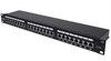 Intellinet Cat6a Shielded Patch Panel, 24-Port Patch Panel, IU, IPP-19C6A24-1UFTP-90, Part# 720861