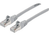 Intellinet IEC-C6AS-GY-3, Cat6a S/FTP Patch Cable, 3 ft., Gray, Copper, 26 AWG, RJ45, 50 Micron Connectors, Part# 743136