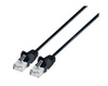 Intellinet Cat6a UTP Slim Network Patch Cable, Black, Part# 745758