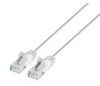Intellinet Cat6a UTP Slim Network Patch Cable, White, Part# 745789