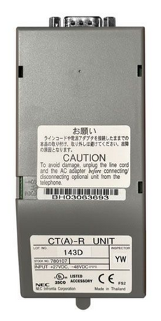 NEC CT(A)-R ~ NEC Electra Elite IPK TAPI Adapter  (Stock # 780107)  NEW