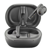 Poly Voyager Free 60+ UC M Carbon Black Earbuds +BT700 USB-C Adapter +Touchscreen Charge Case, Part# 7Y8H0AA