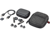 Poly Voyager Free 60 UC Carbon Black Earbuds +BT700 USB-C Adapter +Basic Charge Case, Part# 7Y8H4AA
