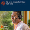 Poly Voyager 4310 UC Wireless Headset + Charge Stand (Plantronics) - Single-Ear Headset- Connect to PC/Mac via USB-C Bluetooth Adapter, Cell Phone via Bluetooth-Works w/Teams Certified, Zoom&More 218474-02