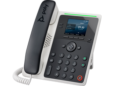Poly Edge E100 IP Phone and PoE-enabled, Part# 82M86AA