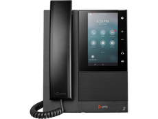 Poly CCX 505 Business Media Phone with Open SIP with Power Supply US, Part# 84C16AA#ABA
