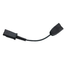 Poly 6 Pin QD headset to 4 Pin QD Audio Processor Cable (0.13M), Part# 85Q47AA