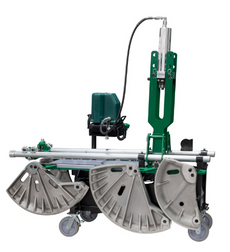 Greenlee HYD BENDER W/TABLE&PUMP NO 3.5, Hydraulic Bender for 2-1/2", 3", and 4" with Hydraulic Pump and Mobile Bending Table, Part# 881GXDE980MBTS