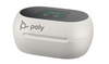 Poly Voyager Free 60+ UC White Touchscreen Charge Case for BT700 USB-C Adapter, Part# 8L590AA