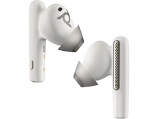 Poly Voyager Free 60/60+ Microsoft Teams Certified White Earbuds (2 Pieces), Part# 8L5B0AA