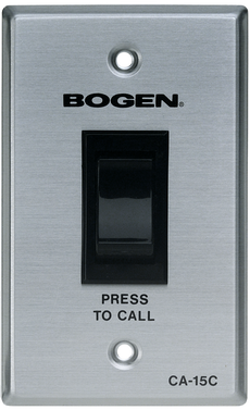 BOGEN CALL-IN SWITCH MC2000, PART# CA15C