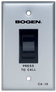 BOGEN CA19 Multicom 2000 Call-In Switch Enhanced Staff Station  - NEW, Part# CA19