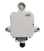 Speco Digital Deterrent box powered with AC 110-277V. Supports External battery charge/discharge, 2 DD Turrets x 1 PTZ, Cellular, Part# DD4A2TMZC