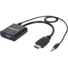 Manhattan 151559 HDMI to VGA Converter with audio, Stock# 151559