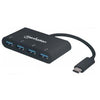 Manhattan SuperSpeed USB-C 3.1 Gen 1 C Hub, Part# 162746