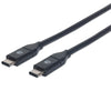 Manhattan 353526 USB 3.1 Gen2 Cable Type-C Male / Type-C Male, Stock# 353526