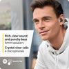 Jabra Elite 3 Noise Isolating True Wireless Bluetooth Earbuds, 4-Mic, Dark Grey 100-91410000-02