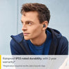 Jabra Elite 3 Noise Isolating True Wireless Bluetooth Earbuds, 4-Mic, Dark Grey 100-91410000-02