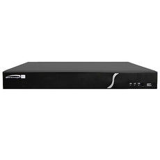 Speco 24 Channel Hybrid Recorder - 8 TVI + 8 Hybrid (TVI or IP) + 8 IP, NDAA, 16TB, Part# H24HRLN16TB