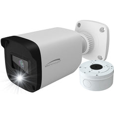 Speco 2MP HD-TVI Bullet Camera with White Light Intensifier, 2.8mm lens, NDAA, Junction Box, Part# H2LB1