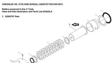 Greenlee RAM (EK622L)  ~ Stock# HE.13152