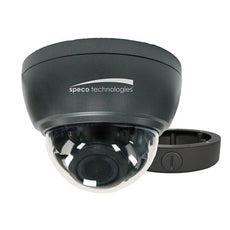 Speco HT7246T2 2MP Intensifier HD-TVI Dome Camera with Junction Box, 2.8-12mm Varifocal Lens, Dark Gray, Part# HT7246T2