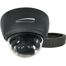 Speco HT7250TM 2MP HD-TVI Intensifier Dome Camera 2.8-12mm motorized lens, Included Junction Box, Dark Grey, TAA, Part# HT7250TM